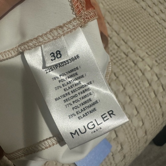 MUGLER Sheer Spiral Stirrup Leggings - Picture 12 of 12